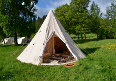 Glamping-Tipi