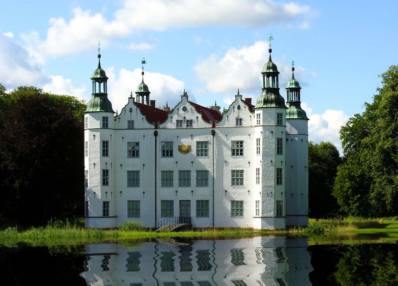 The famous castle of Ahrensburg