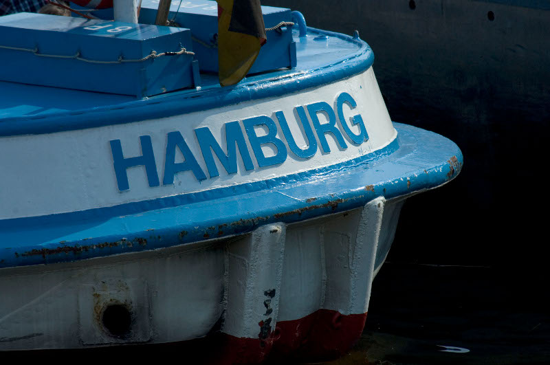 Harbour boat, Hamburg